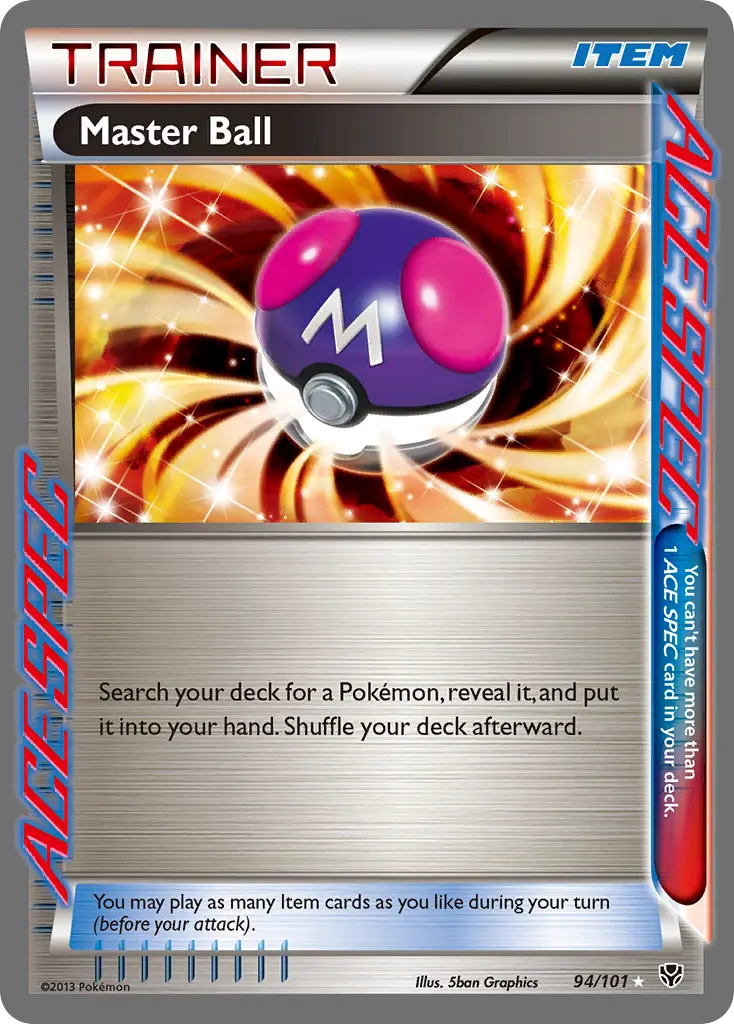Master Ball - Plasma Blast 094/101 (Holo)