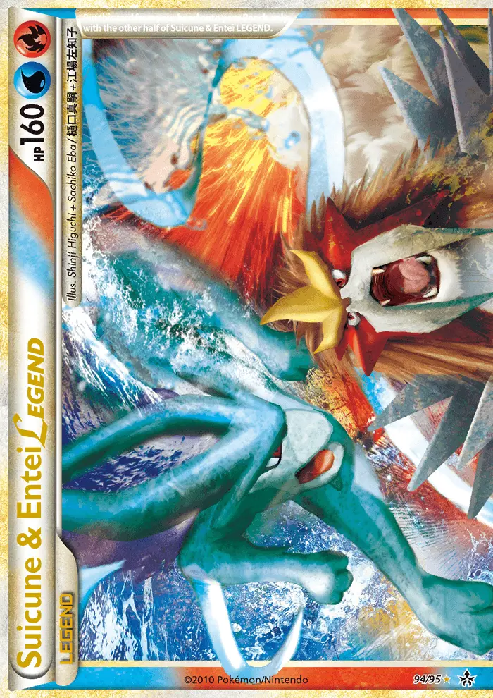 Suicune & Entei LEGEND - Unleashed 094/095