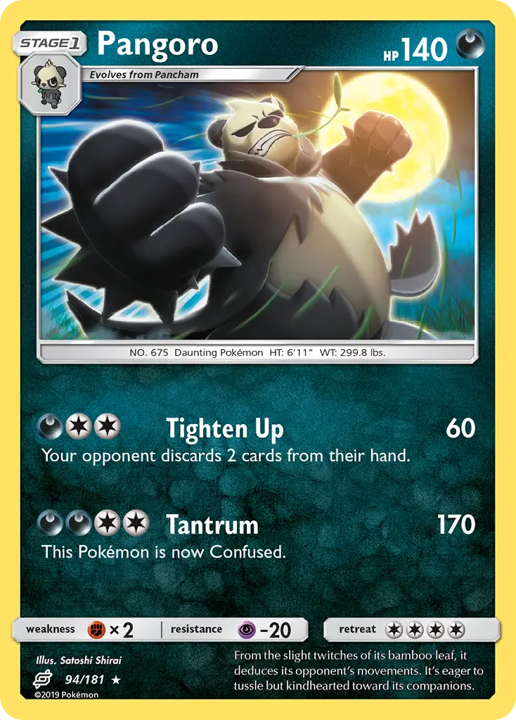 Pangoro - Team Up 094/181 (Regular)