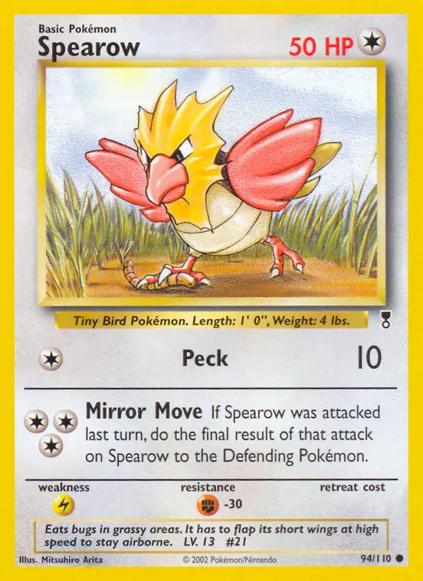 Spearow - Legendary Collection 094/110 (Reverse Holo)