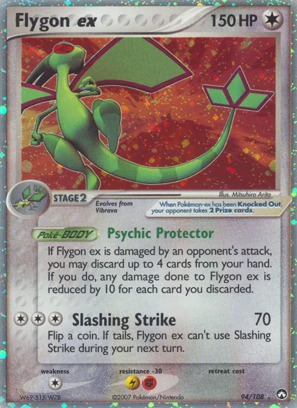 Flygon ex - Power Keepers 094/108 (Rare Holo EX)