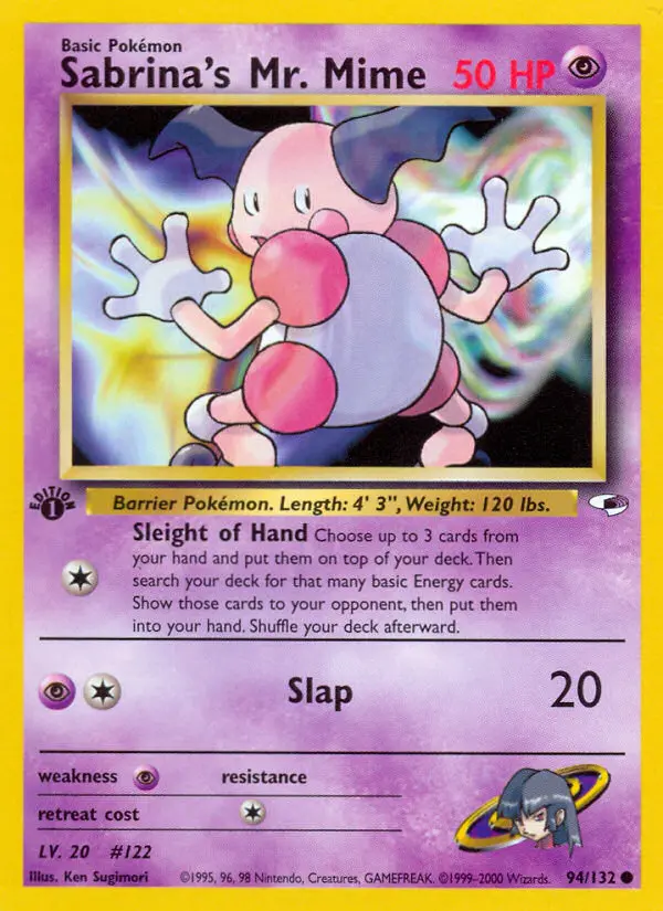Sabrina's Mr. Mime - Gym Heroes 094/132 (Regular)