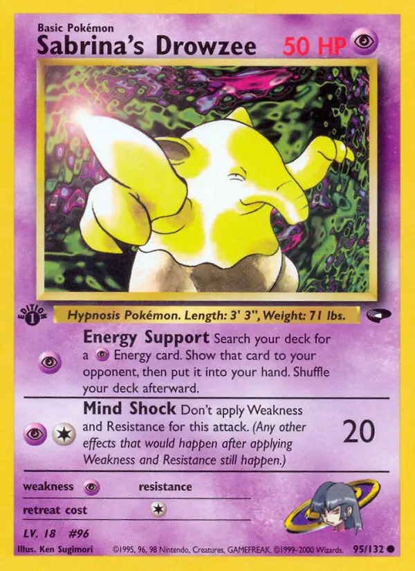 Sabrina's Drowzee - Gym Challenge 095/132 (Regular)