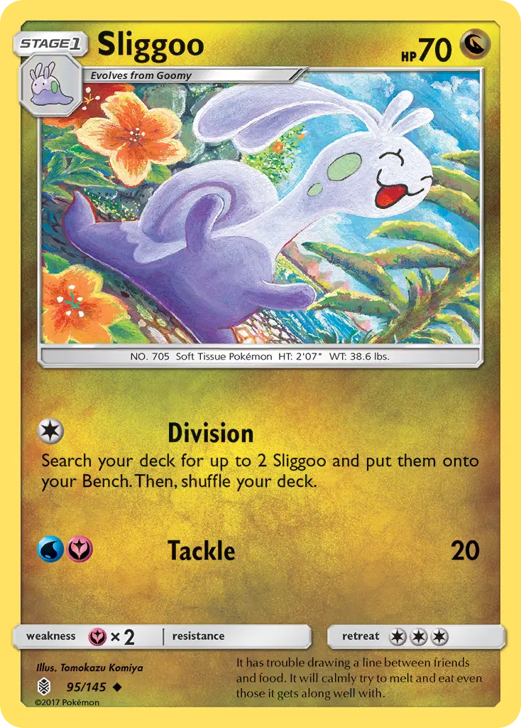 Sliggoo - Guardians Rising 095/145 (Reverse Holo)