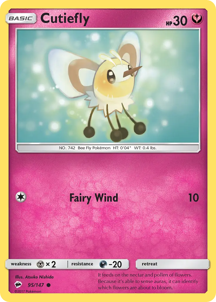 Cutiefly - Burning Shadows 095/147 (Regular)