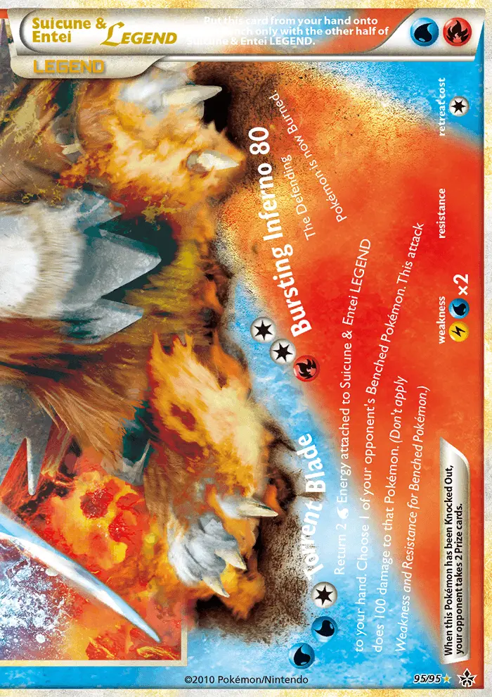 Suicune & Entei LEGEND - Unleashed 095/095