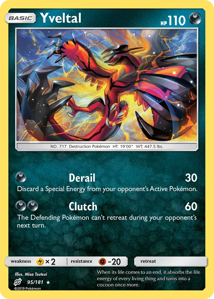 Yveltal - Team Up 095/181 (Holo)