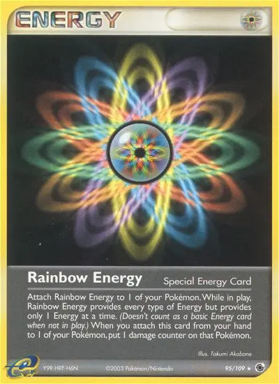 Rainbow Energy - Ruby & Sapphire 095/109 (Regular)