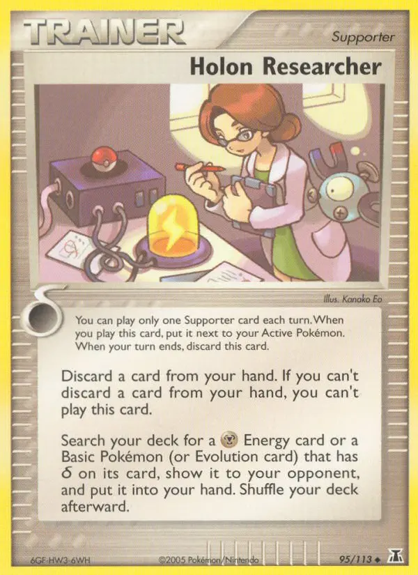 Holon Researcher - Delta Species 095/113 (Reverse Holo)