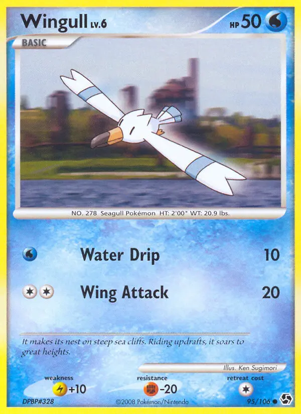 Wingull - Great Encounters 095/106 (Regular)