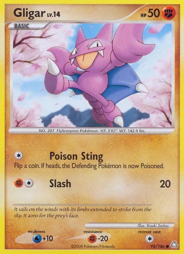 Gligar - Legends Awakened 095/146 (Reverse Holo)