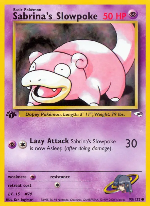 Sabrina's Slowpoke - Gym Heroes 095/132 (Regular)