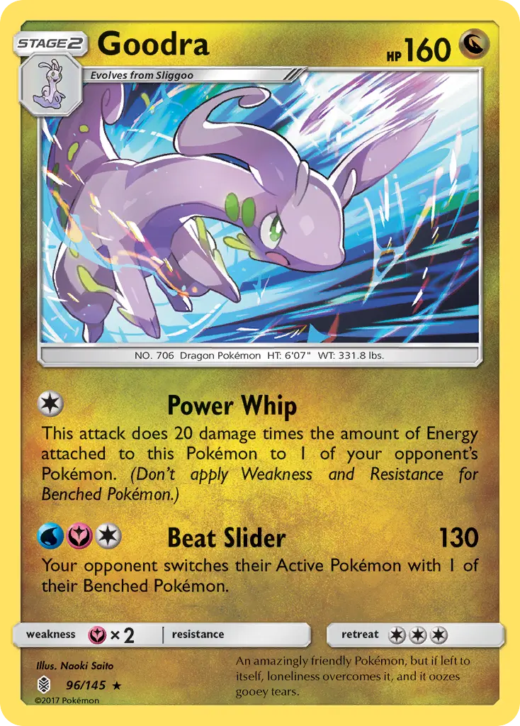 Goodra - Guardians Rising 096/145 (Reverse Holo)