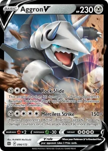Aggron V - Brilliant Stars 096/172 (Holo)