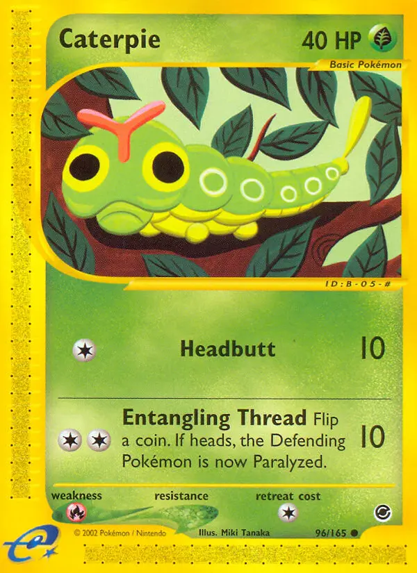 Caterpie - Expedition Base Set 096/165 (Regular)