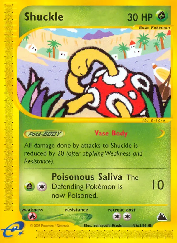 Shuckle - Skyridge 096/144 (Reverse Holo)