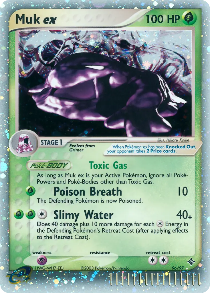 Muk ex - Dragon 096/097 (Rare Holo EX)