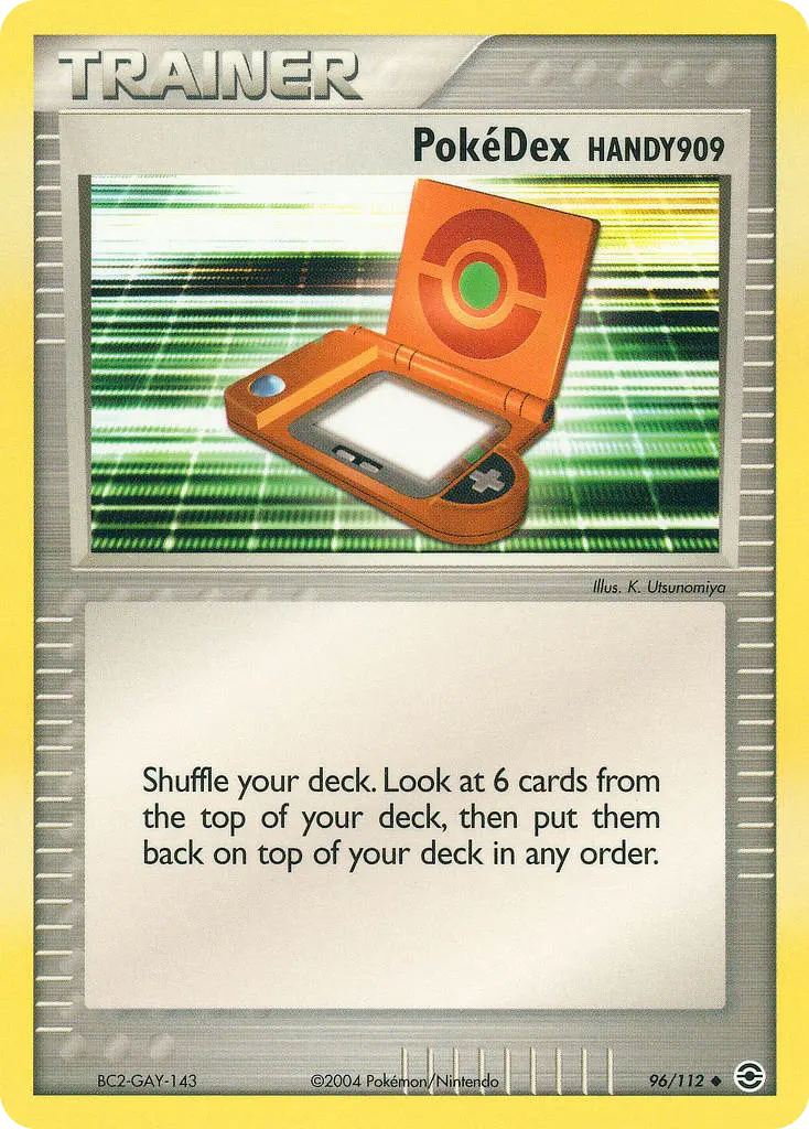 PokéDex HANDY909 - FireRed & LeafGreen 096/112 (Regular)