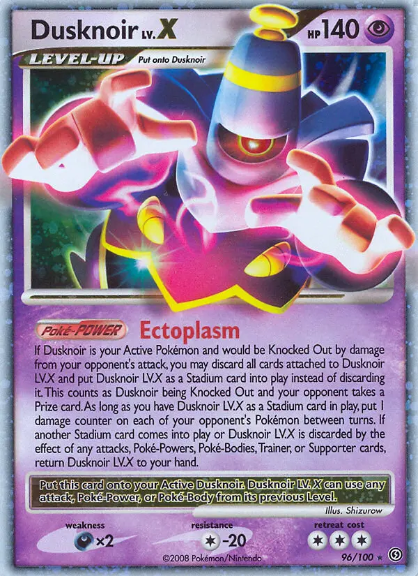 Dusknoir LV.X - Stormfront 096/100 (Holo)