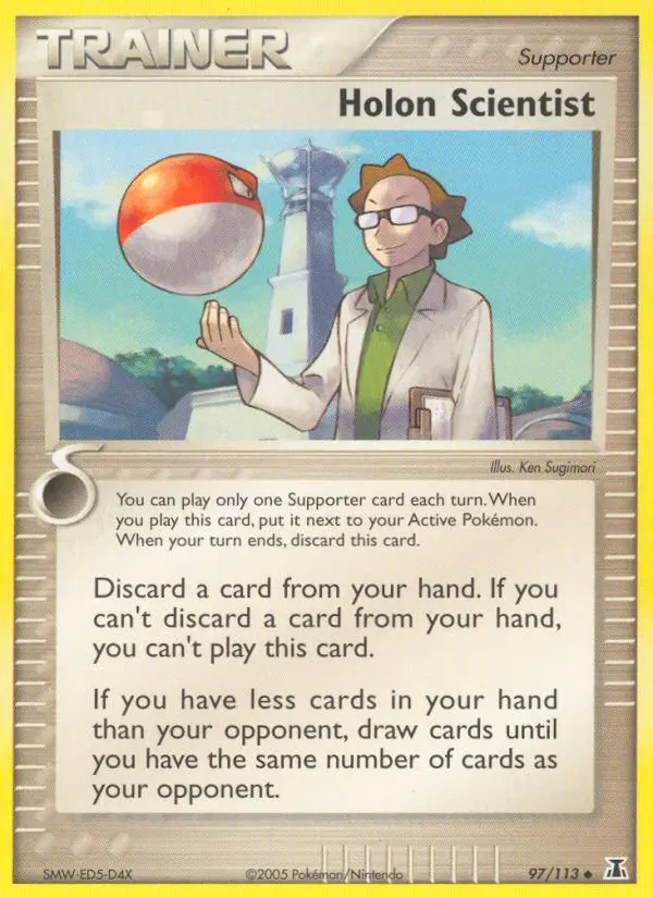 Holon Scientist - Delta Species 097/113 (Reverse Holo)