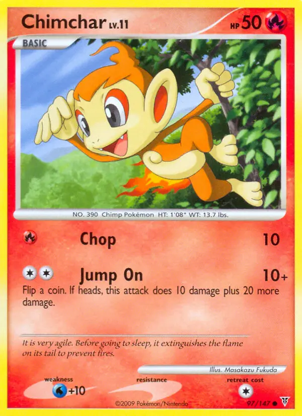 Chimchar - Supreme Victors 097/147 (Reverse Holo)