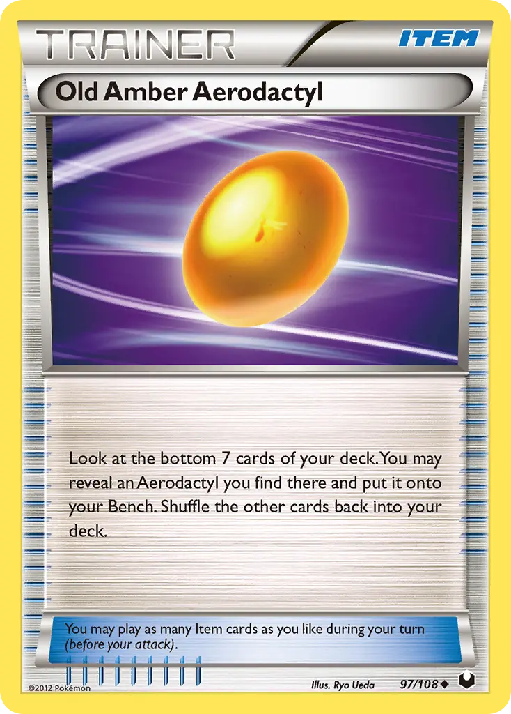 Old Amber Aerodactyl - Dark Explorers 097/108 (Regular)