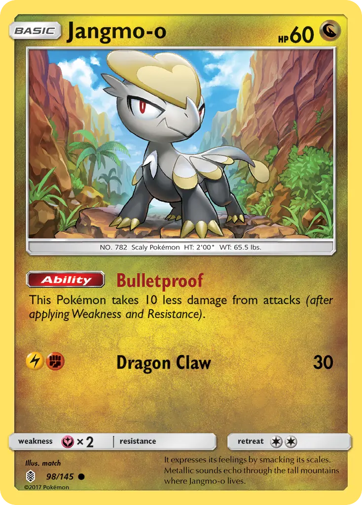 Jangmo-o - Guardians Rising 098/145 (Regular)