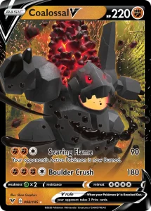 Coalossal V - Vivid Voltage 098/185 (Holo Rare V)
