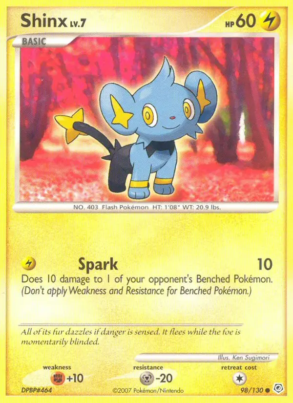 Shinx - Diamond & Pearl 098/130 (Regular)