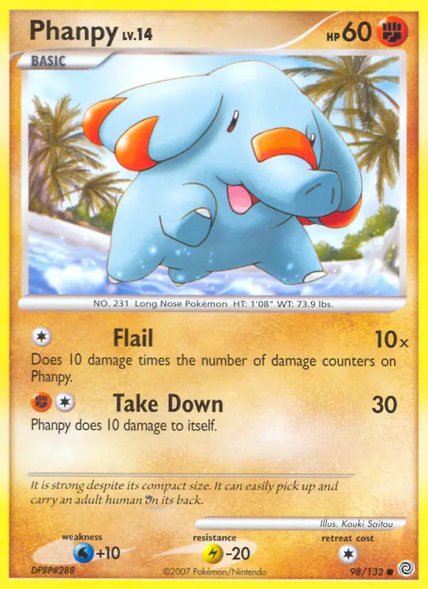 Phanpy - Secret Wonders 098/132 (Regular)
