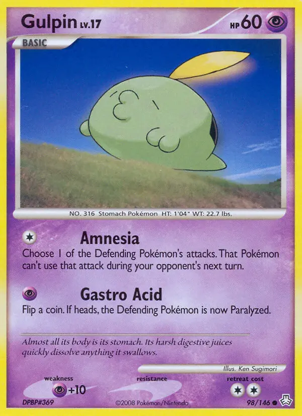Gulpin - Legends Awakened 098/146 (Regular)