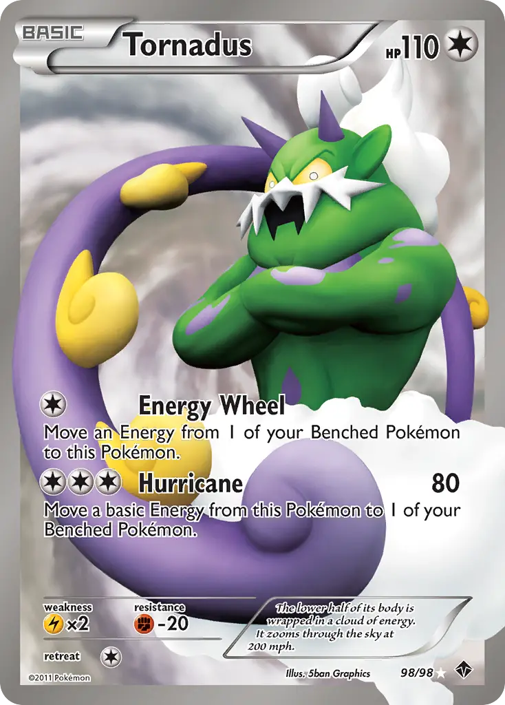 Tornadus - Emerging Powers 098/098 (Ultra Rare)