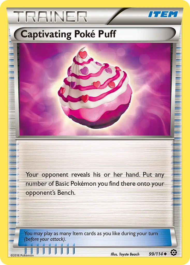 Captivating Poké Puff - Steam Siege 099/114 (Regular)