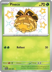 Pineco - Paldean Fates 099/091 (Holo)