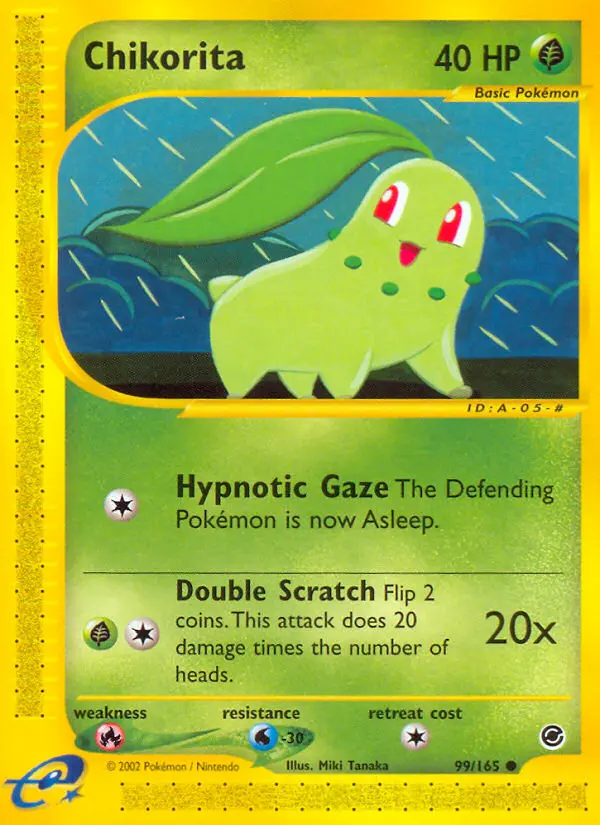 Chikorita - Expedition Base Set 099/165 (Regular)
