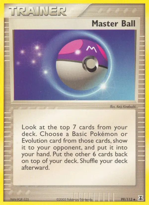 Master Ball - Delta Species 099/113 (Regular)