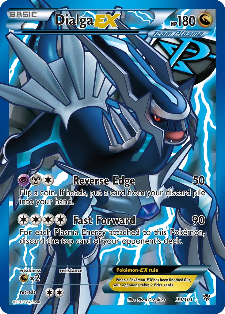 Dialga-EX - Plasma Blast 099/101 (Ultra Rare)