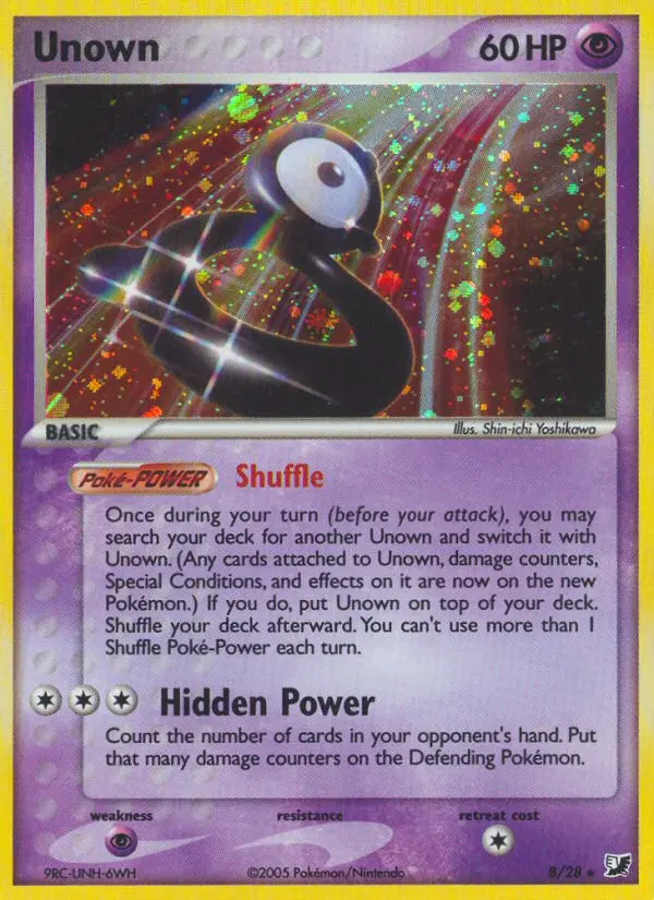 Unown - Unseen Forces B (Holo)