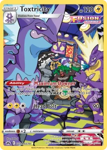 Toxtricity - Crown Zenith Galarian Gallery GG09 (Holo)