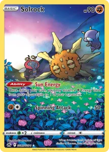 Solrock - Crown Zenith Galarian Gallery GG15 (Holo)