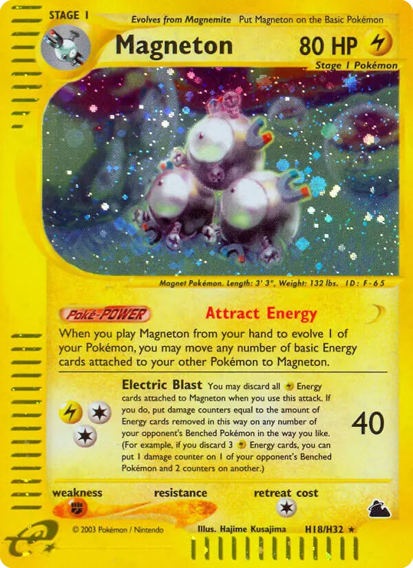 Magneton - Skyridge H18 (Holo)
