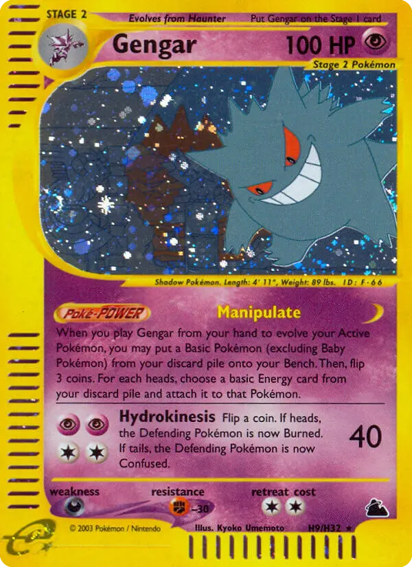 Gengar - Skyridge H9 (Holo)