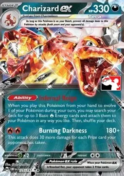 Charizard ex - Play! Prize Pack Series Four OBF125 (Holo)