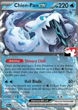 Chien-Pao ex - Play! Prize Pack Series Four PAL061 (Holo)