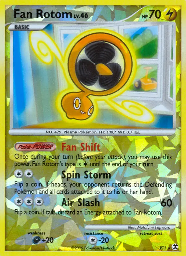 Fan Rotom - Rising Rivals RT1 (Holo)