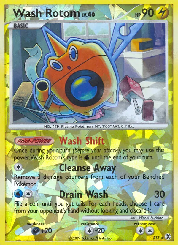 Wash Rotom - Rising Rivals RT5 (Holo)