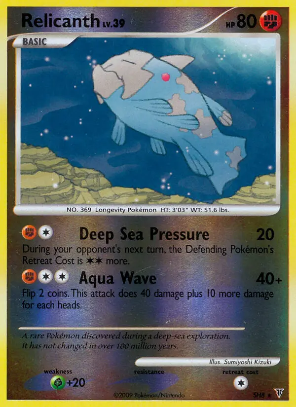 Relicanth - Supreme Victors SH8 (Holo)
