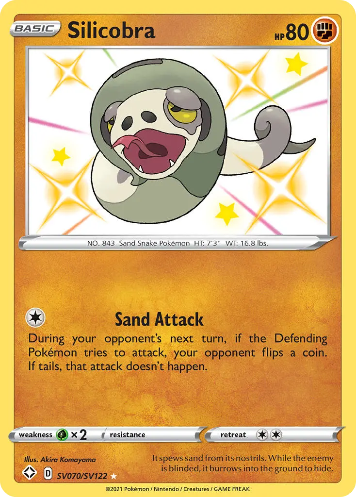 Silicobra - Shining Fates Shiny Vault SV070 (Holo)