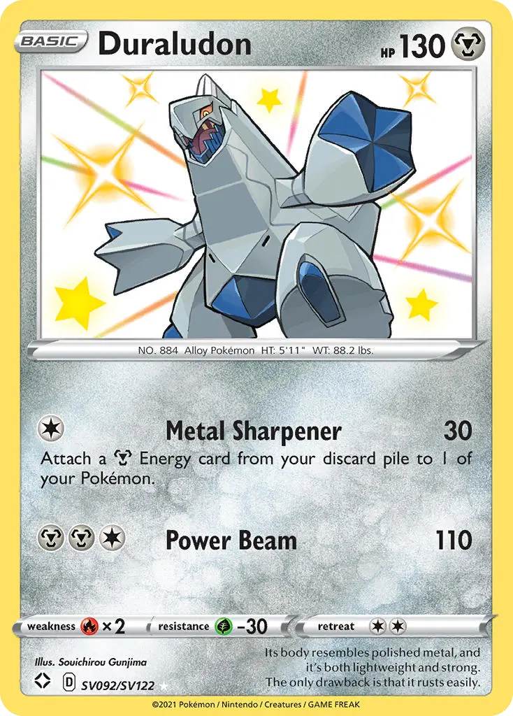 Duraludon - Shining Fates Shiny Vault SV092 (Holo)