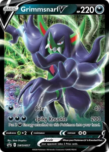 Grimmsnarl V - SWSH Black Star Promos SWSH057 (Holo)